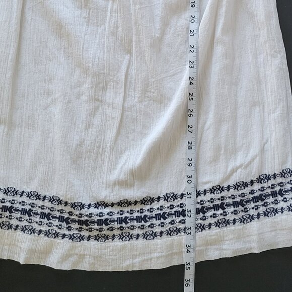 BeachLunchLounge Mini Sun Dress, XS, White, Lined Casual Beach/Summer Dress, EUC - Picture 8 of 8
